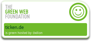 ticken.de hosted green logo